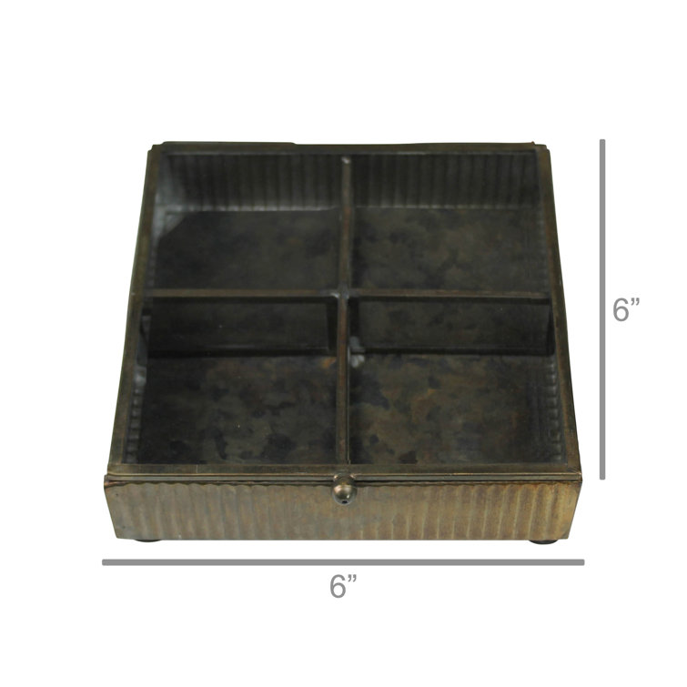 AREOhome Metal Decorative Box Wayfair